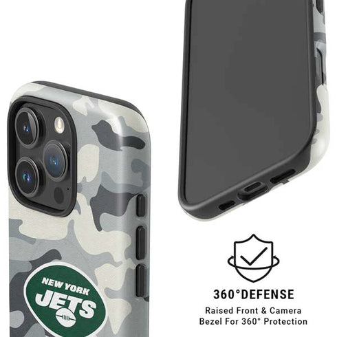 NFL New York Jets Camo iPhone 16 Pro Magsafe Impact Case